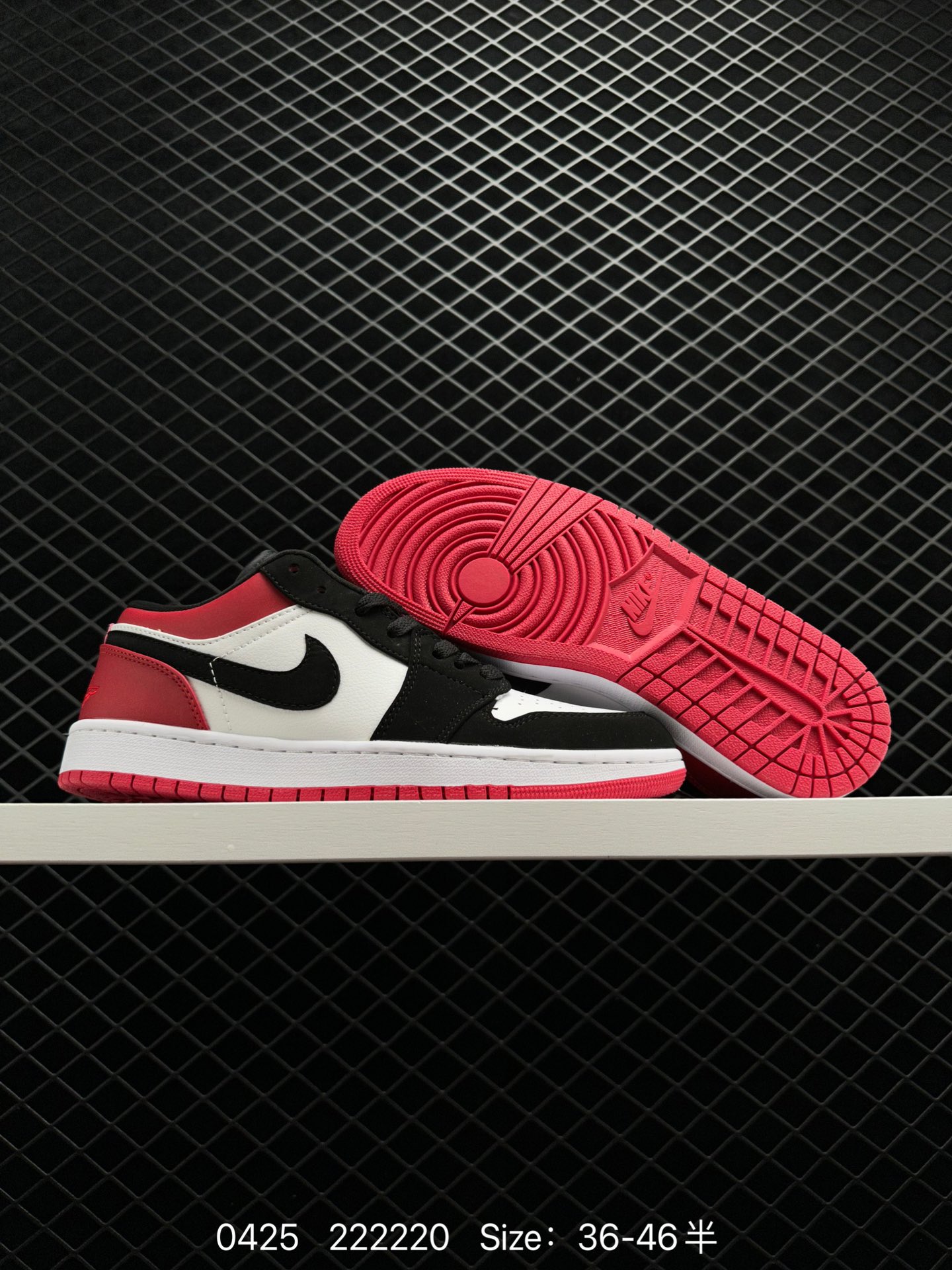 Air Jordan 1 Low “Black Toe”